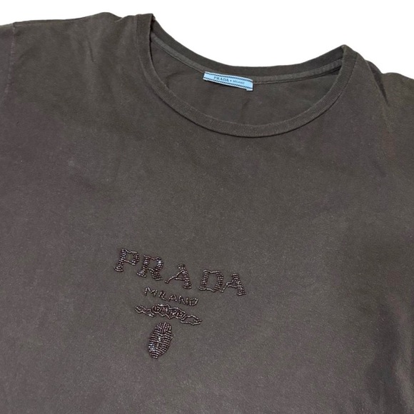 prada beaded shirt vintage 90s - Picture 1 of 7